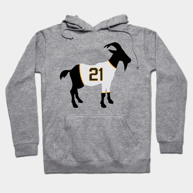 Roberto Clemente GOAT Hoodie by slawisa